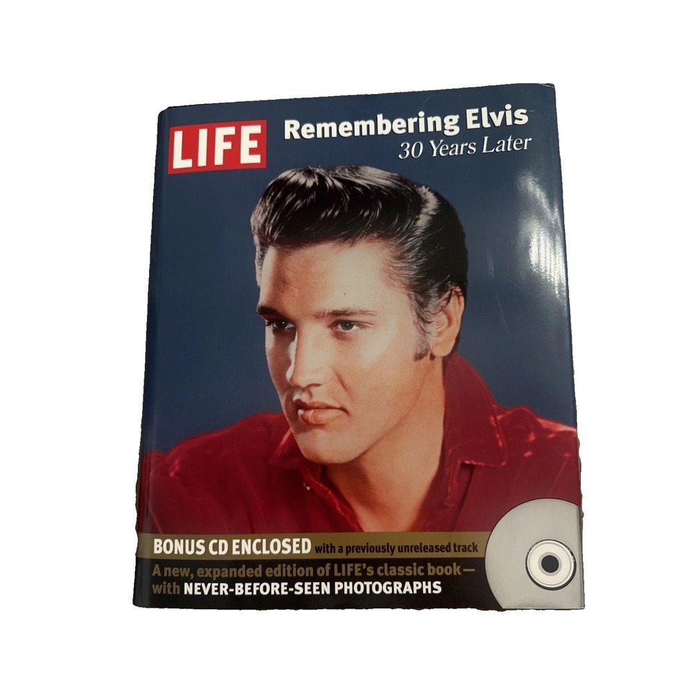LIFE Remembering Elvis 30 Years Later Hardcover BONUS SEALED CD